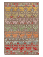Maimana Afghanistan Kilim Area Rug - 294 x 189 cm