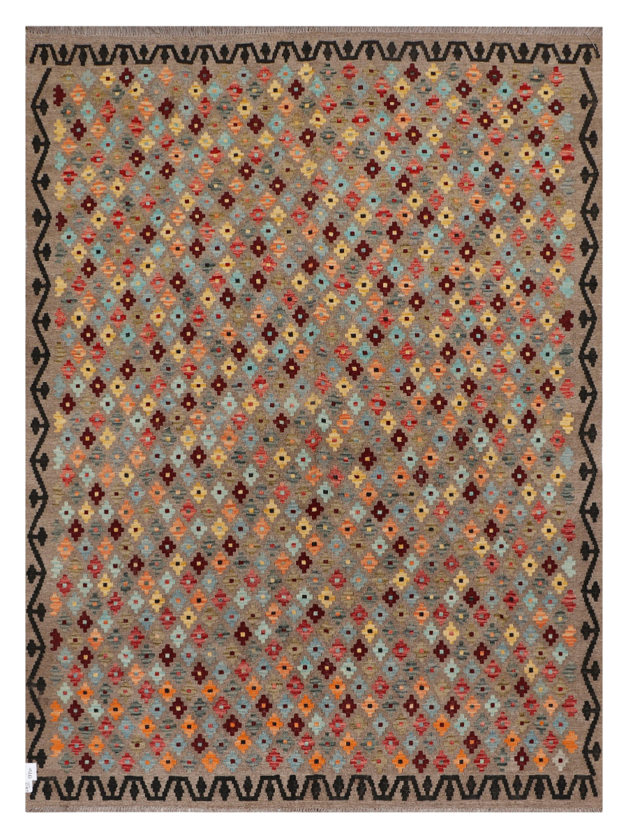 Maimana Afghanistan Kilim Area Rug - 290 x 213 cm