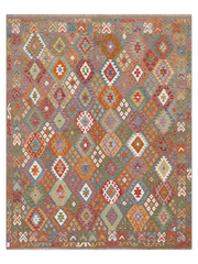 Maimana Afghanistan Kilim Area Rug - 331 x 261 cm