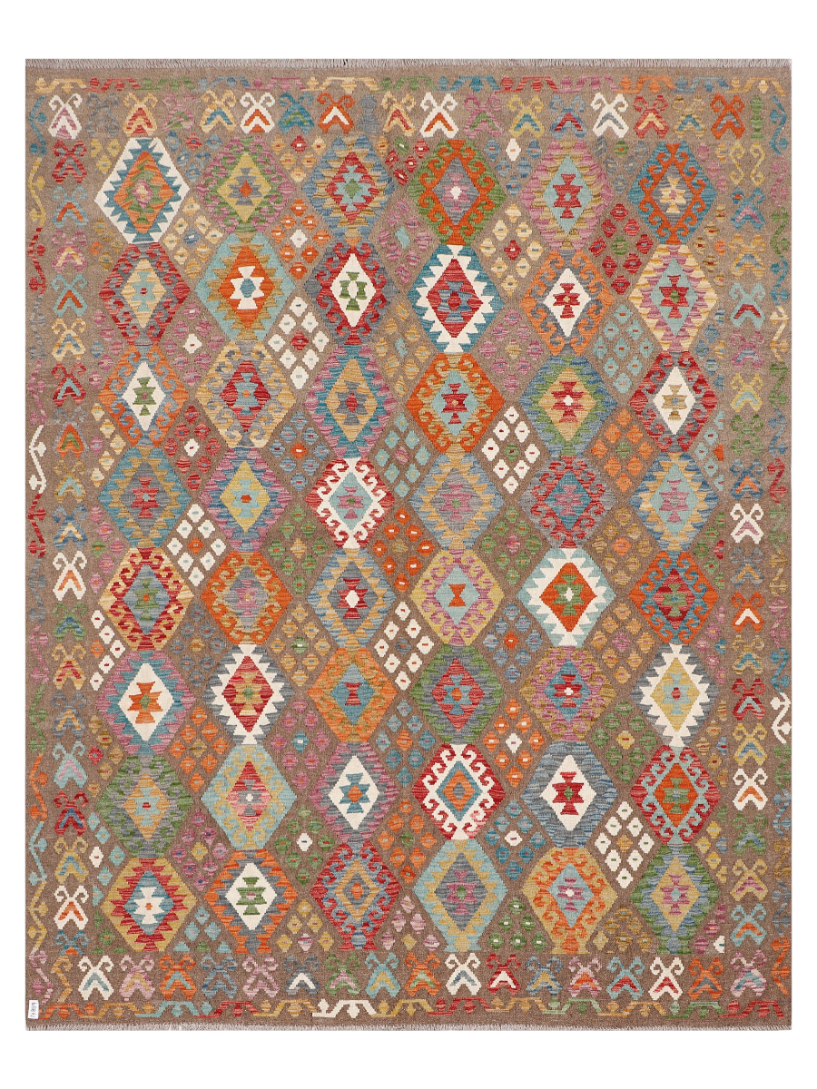 Maimana Afghanistan Kilim Area Rug - 331 x 261 cm