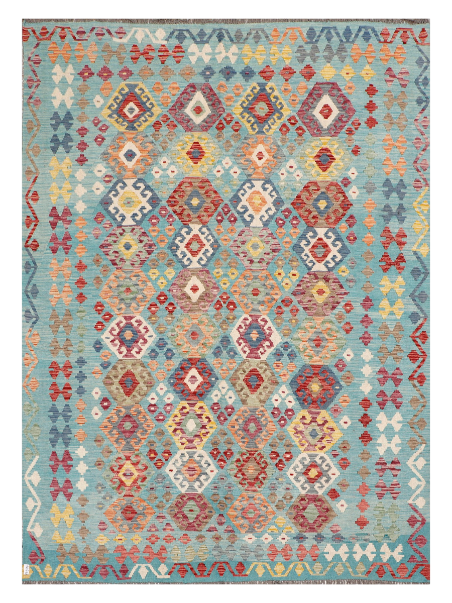 Maimana Afghanistan Kilim Area Rug - 342 x 247 cm