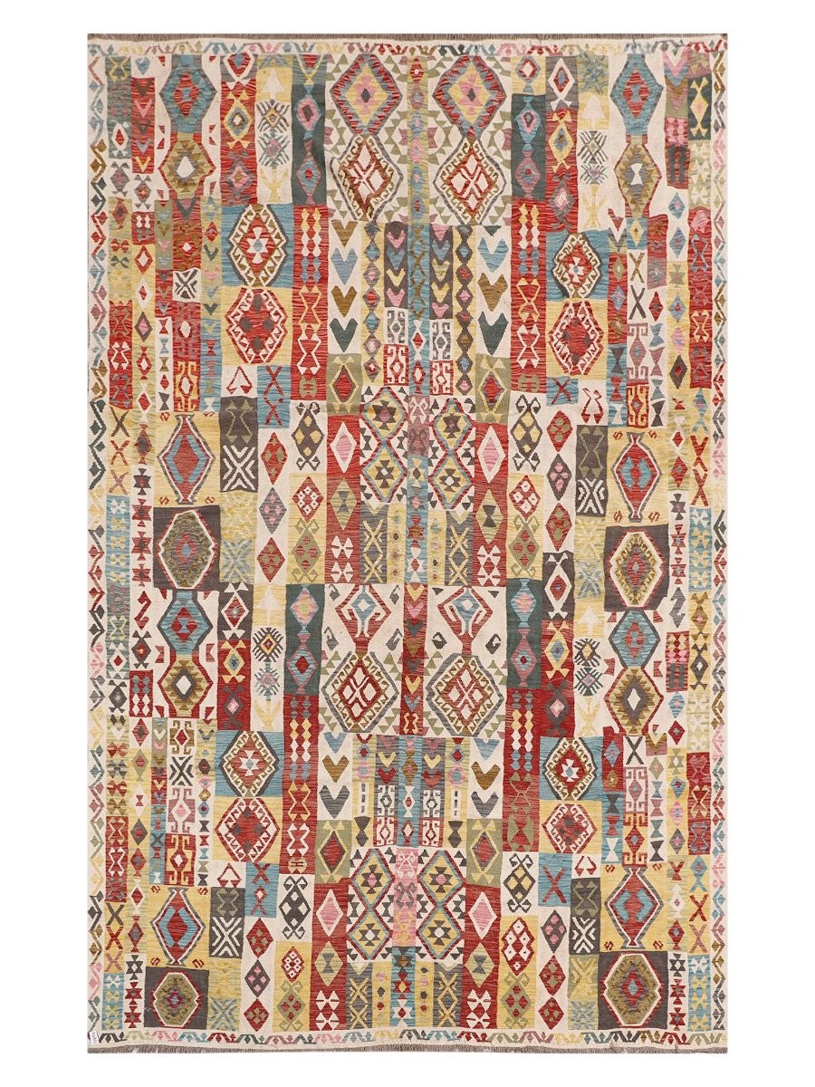 Maimana Afghanistan Kilim Area Rug - 489 x 307 cm