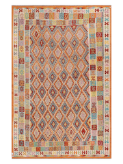 Maimana Afghanistan Kilim Area Rug - 478 x 310 cm