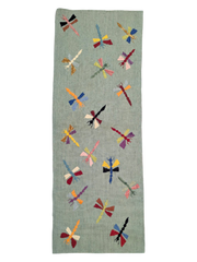 Suzani Hand Embroidered Kilim - Size: 185 x 70 cm