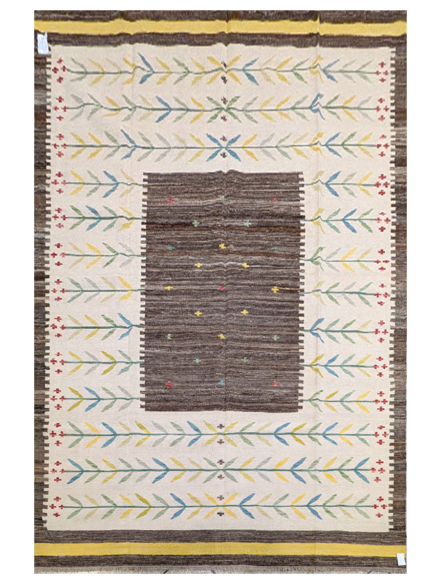 Modern Flatweave Rug - Size: 176 x 96 cm