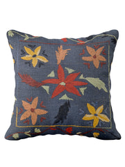Suzani Hand Embroidered Cushion Cover - 45 x 45 cm