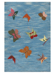 Suzani Hand Embroidered Kilim - Size: 90 x 60 cm