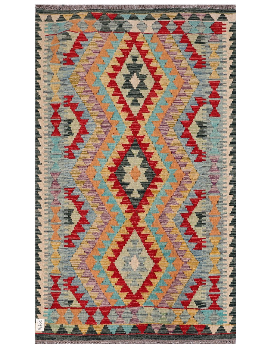 Maimana Afghanistan Kilim Rug