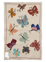 Suzani Hand Embroidered Kilim - Size: 90 x 60 cm