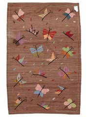 Suzani Hand Embroidered Kilim - Size: 150 x 100 cm