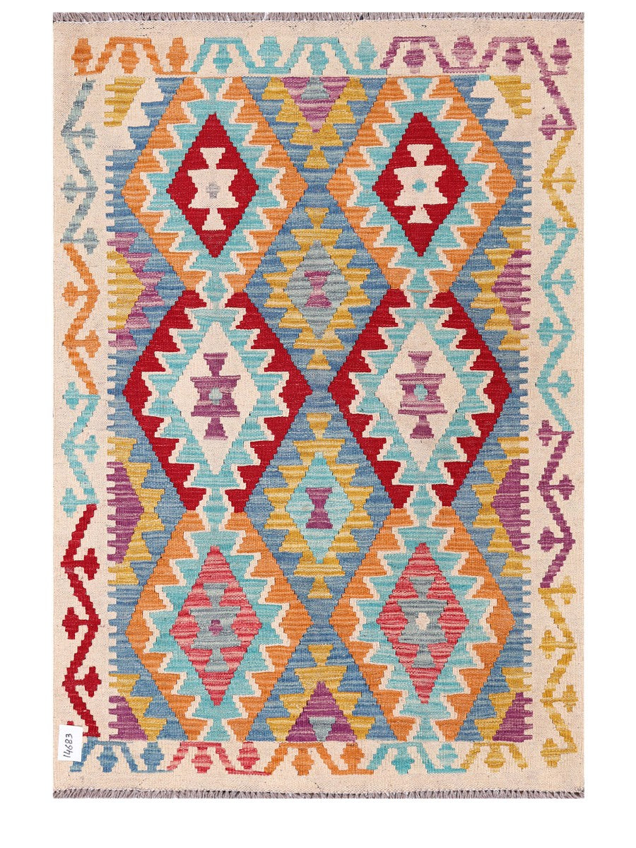 Maimana Afghanistan Kilim Rug
