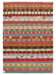 Suzani Hand Embroidered Kilim - Size: 213 x 150 cm
