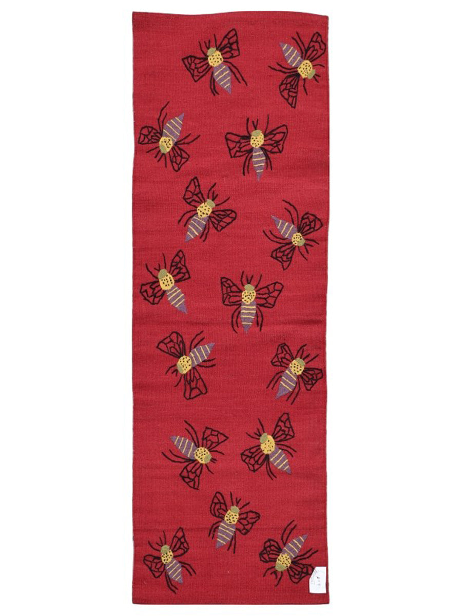 Suzani Hand Embroidered Kilim - Size: 180 x 60 cm