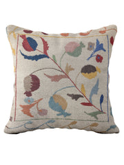 Suzani Hand Embroidered Cushion Cover - 45 x 45 cm