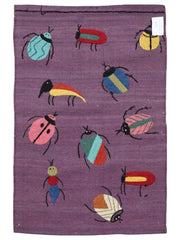 Suzani Hand Embroidered Kilim - Size: 90 x 60 cm