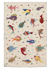 Suzani Hand Embroidered Kilim - Size: 120 x 80 cm