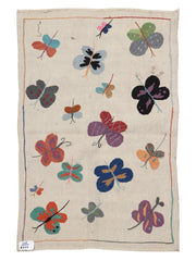 Suzani Hand Embroidered Kilim - Size: 120 x 80 cm