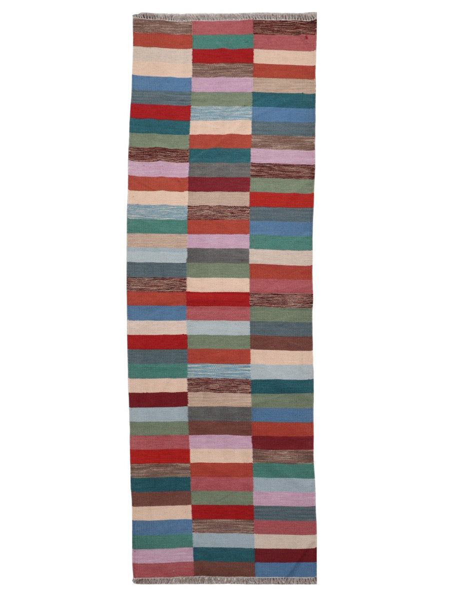 Scandinavian Kilim Runner - Size: 240 x 80 cm