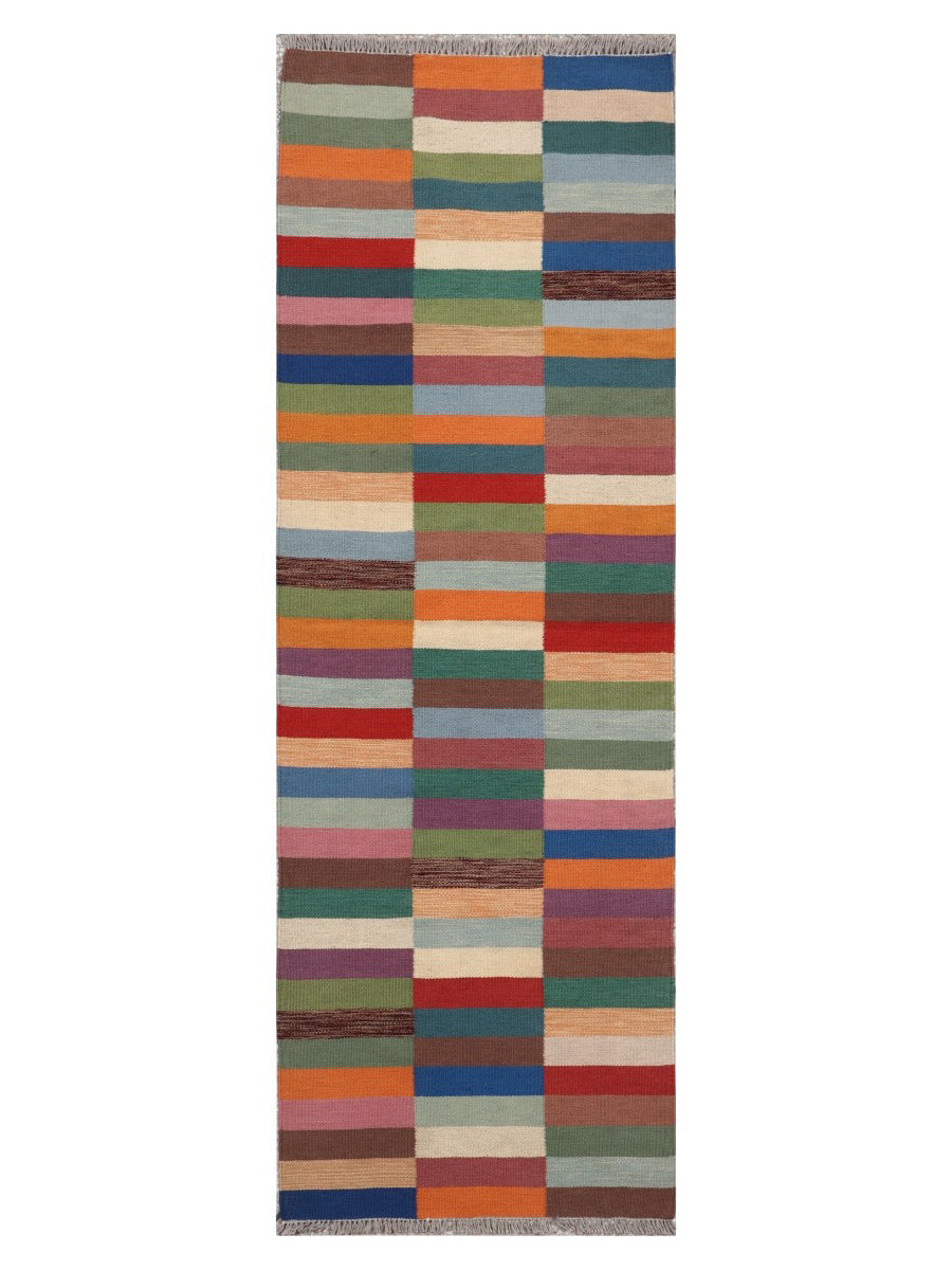 Scandinavian Kilim Runner - Size: 240 x 80