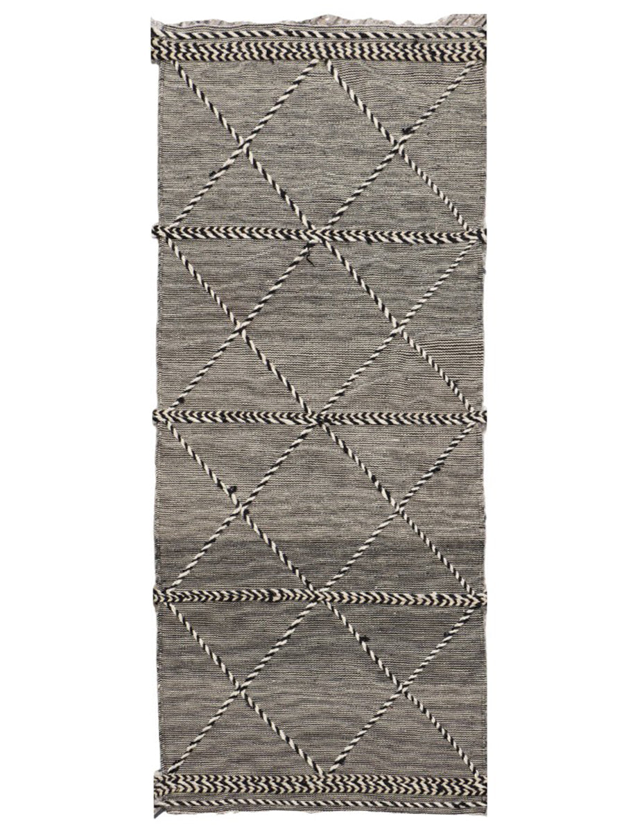 Scandinavian Kilim Runner - Size: 180 x 80 cm