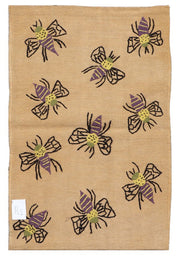 Suzani Hand Embroidered Kilim - Size: 90 x 60 cm