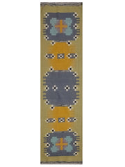 Scandinavian Kilim Runner - Size: 180 x 60 cm