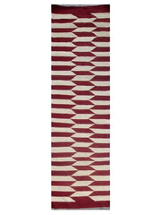 Scandinavian Kilim Runner - Size: 240 x 80 cm