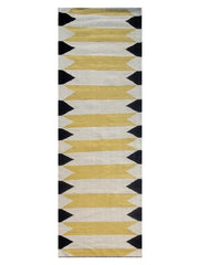 Scandinavian Kilim Runner - Size: 240 x 80 cm
