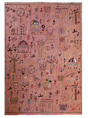 Suzani Hand Embroidered Kilim - Size: 300 x 200 cm