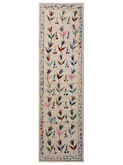 Suzani Hand Embroidered Kilim - Size: 230 x 76 cm