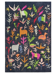 Suzani Hand Embroidered Kilim - Size: 120 x 80 cm