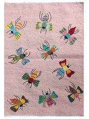 Suzani Hand Embroidered Kilim - Size: 90 x 60 cm