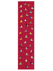 Suzani Hand Embroidered Kilim - Size: 250 x 60 cm