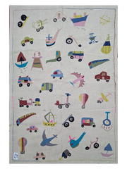 Suzani Hand Embroidered Kilim - Size: 180 x 124 cm