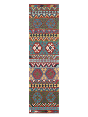Maimana Afghanistan Kilim Runner Rug - 295 x 80 cm