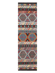 Maimana Afghanistan Kilim Runner Rug - 293 x 81 cm