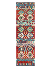 Maimana Afghanistan Kilim Runner Rug - 286 x 82 cm