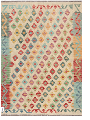 Maimana Afghanistan Kilim Accent Rug - 152 x 107 cm