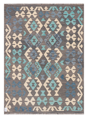 Maimana Afghanistan Kilim Accent Rug - 171 x 124 cm