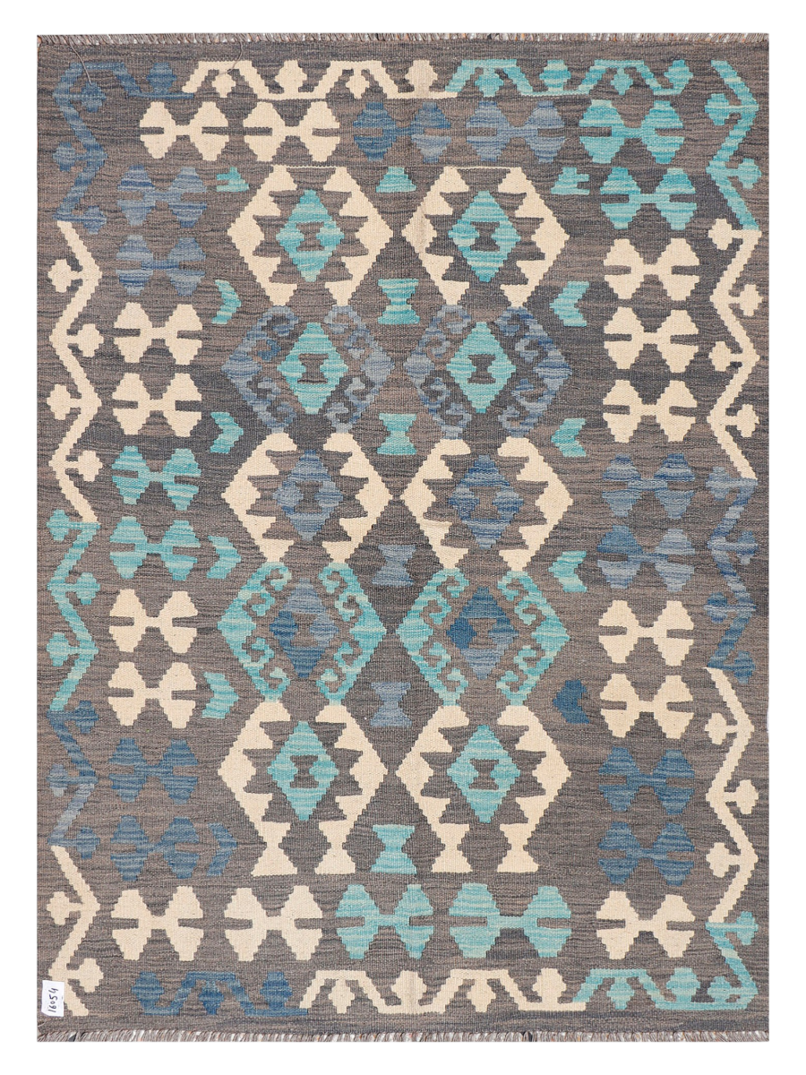 Maimana Afghanistan Kilim Accent Rug - 171 x 124 cm