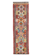 Maimana Afghanistan Kilim Runner Rug - 480 x 86 cm