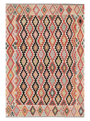 Maimana Afghanistan Kilim Area Rug - 301 x 210 cm
