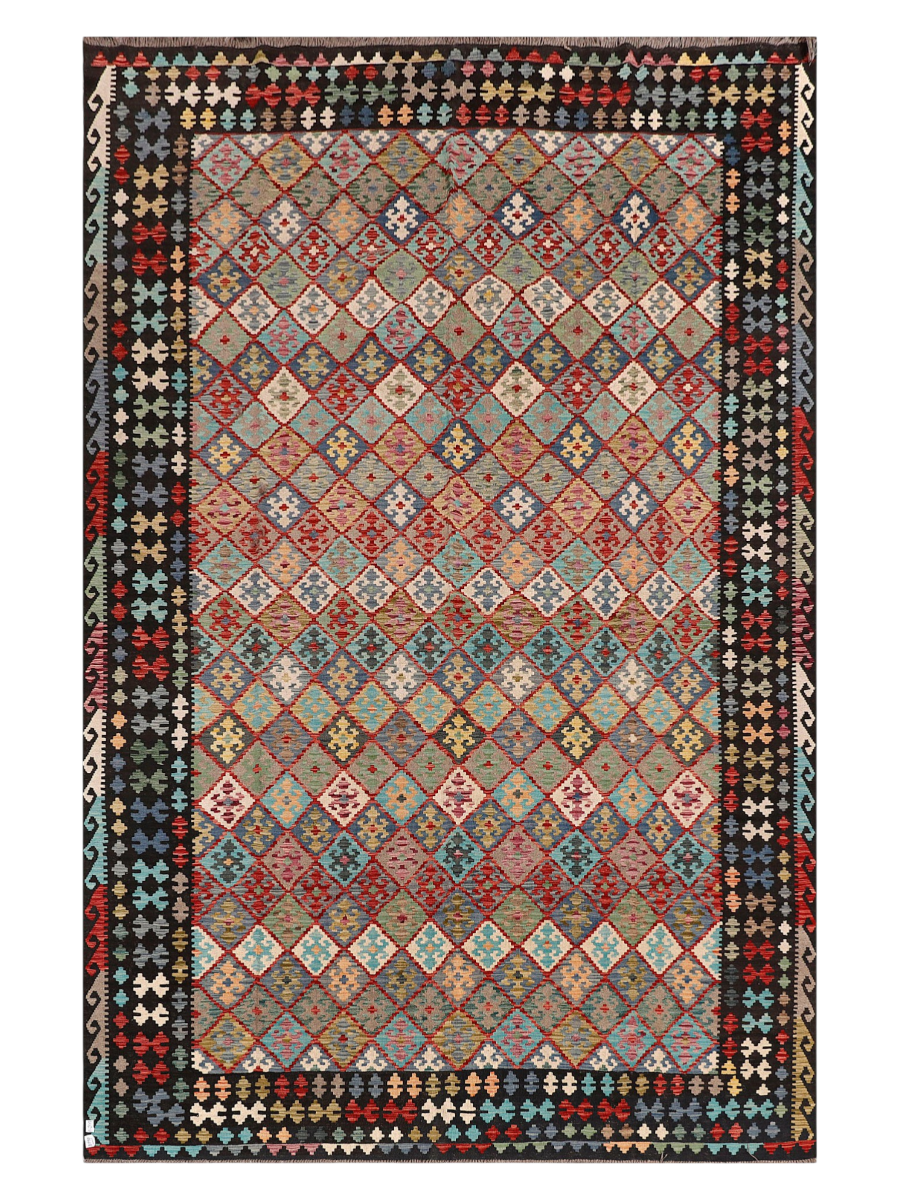 Maimana Afghanistan Kilim Area Rug - 496 x 323 cm