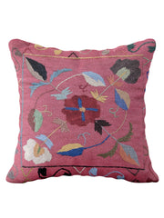 Suzani Hand Embroidered Cushion Cover - 45 x 45 cm
