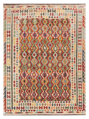 Maimana Afghanistan Kilim Area Rug - 343 x 254 cm