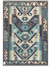 Maimana Afghanistan Kilim Accent Rug - 148 x 102 cm