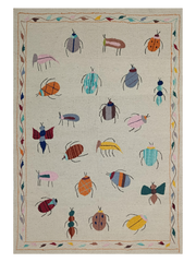 Suzani Hand Embroidered Kilim - Size: 180 x 120 cm