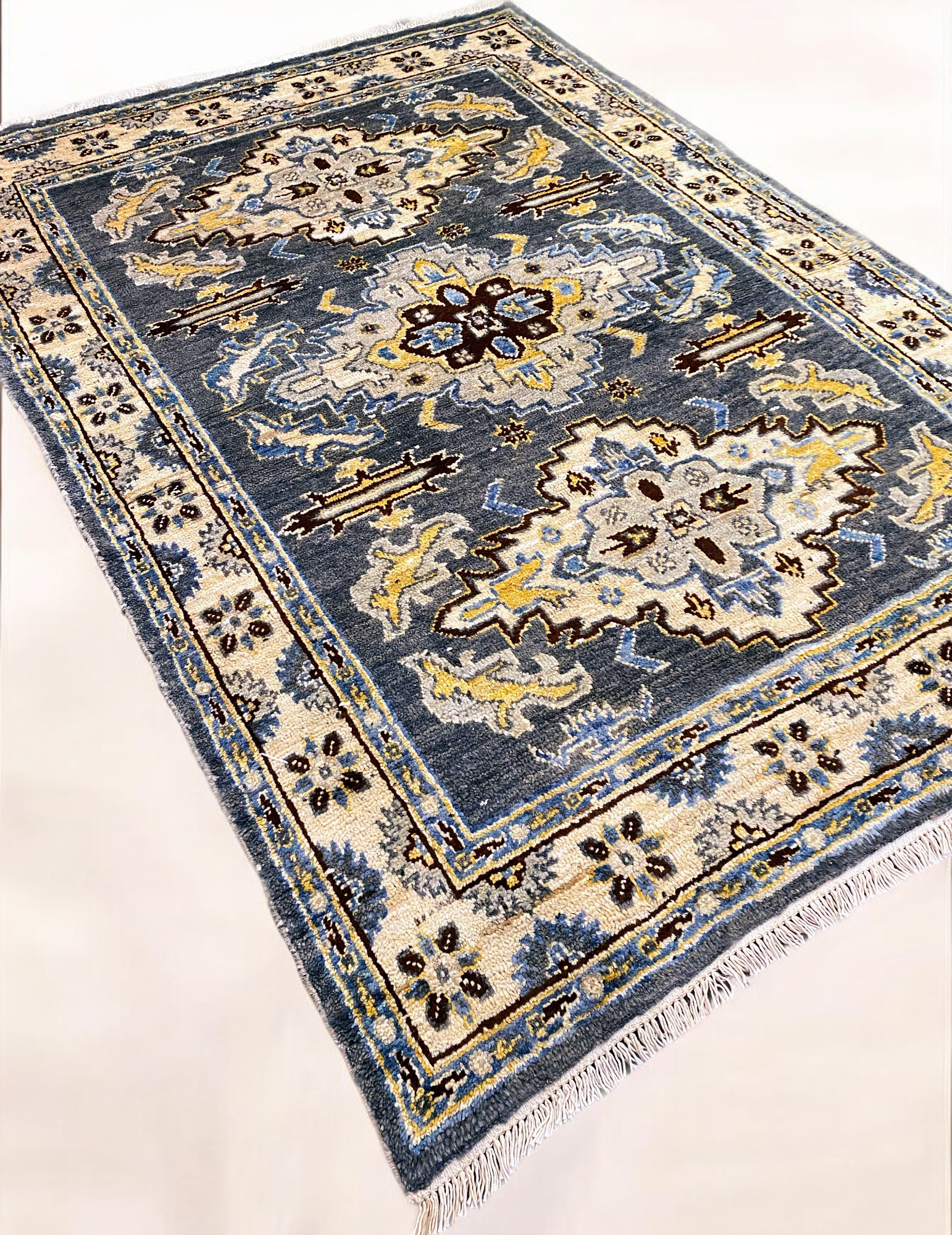 Cinzento Hand Knotted Rug - Made to Order