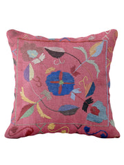 Suzani Hand Embroidered Cushion Cover - 45 x 45 cm