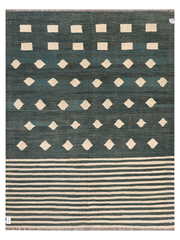 Maimana Afghanistan Kilim Accent Rug - 199 x 152 cm